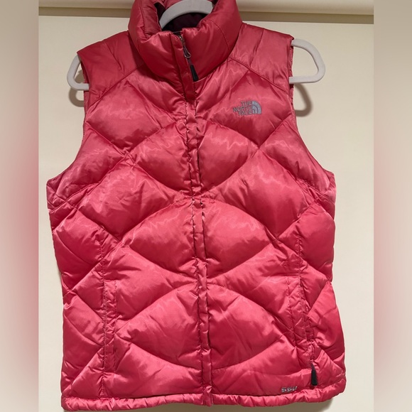 The North Face Coral Quilted Down Vest, size lg - Picture 2 of 5
